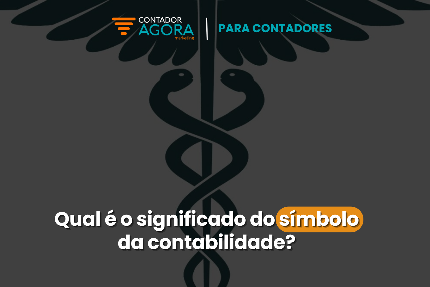 Qual é o significado do símbolo da contabilidade?