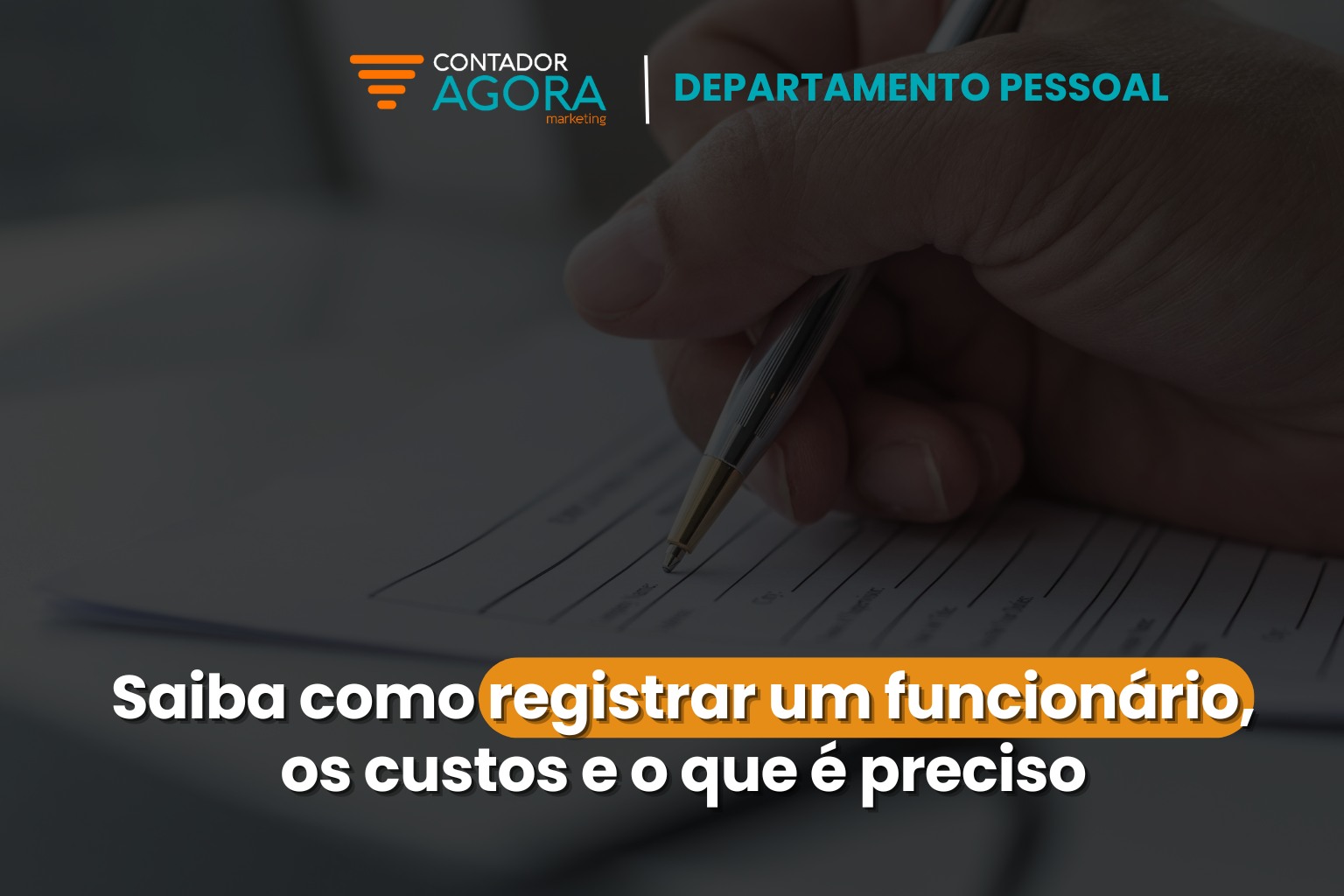 Saiba como registrar um funcionário, os custos e o que é preciso